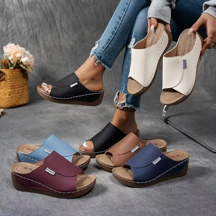 Comfortable sandals with arch support